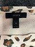 J.Crew 100% Cotton Animal Print Tan Pullover Sweater Size XS - photo 7