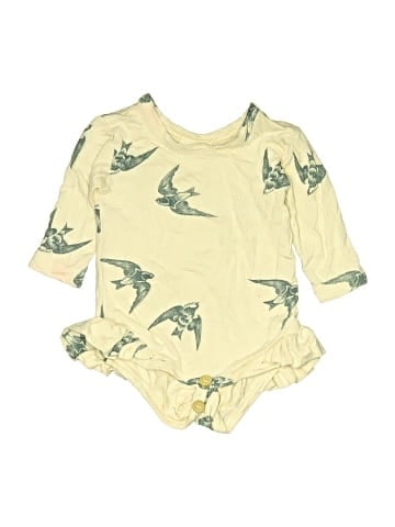 Kate Quinn Organics Long Sleeve Onesie (view 1)