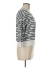 Ann Taylor LOFT Outlet 100% Cotton Stripes Gray Pullover Sweater Size M - photo 4