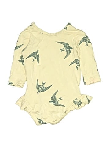 Kate Quinn Organics Long Sleeve Onesie (view 2)