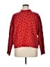 Maeve Polka Dots Red Pullover Sweater Size XL - photo 1