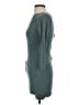 Tibi Solid Teal Cocktail Dress Size XS - photo 5