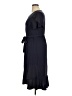 Shein Solid Blue Casual Dress Size XL - photo 5