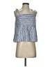 BCBGeneration Blue Sleeveless Blouse Size S - photo 1