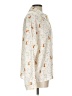 ASOS 100% Polyester Animal Print Ivory Long Sleeve Blouse Size 10 - photo 4