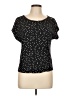 Lefties Stars Black Short Sleeve Top Size L - photo 1