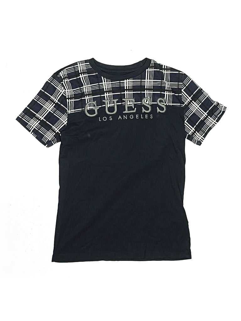 Pre-owned Guess Kids' Short Sleeve T-shirt In Black