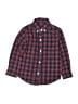Janie and Jack Plaid Red Long Sleeve Button-Down Shirt Size 3 - photo 1