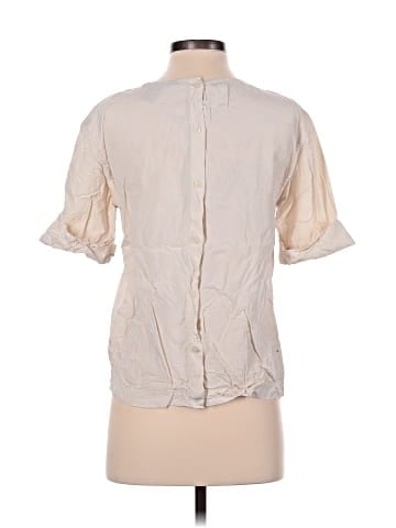Marc by Marc Jacobs Short Sleeve Silk Top (view 2)