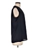 Banana Republic 100% Polyester Black Sleeveless Blouse Size M - photo 4