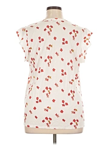 Ann Taylor LOFT Outlet Short Sleeve Blouse (view 2)