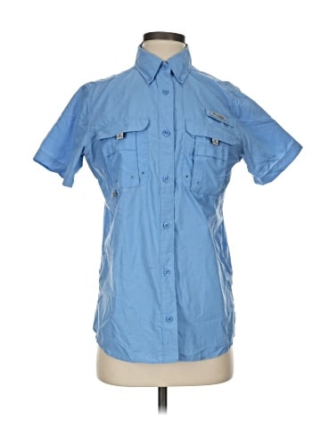 Columbia Short Sleeve Button-Down Shirt (view 1)