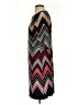 Studio One Chevron-herringbone Burgundy Cocktail Dress Size S - photo 5