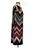 Studio One Chevron-herringbone Burgundy Cocktail Dress Size S - photo 4
