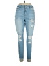Style&Co Solid Blue Jeans Size 14 - photo 1