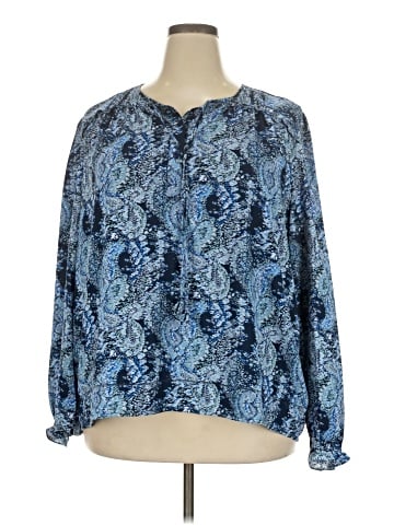 Joie Long Sleeve Blouse (view 1)