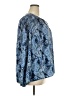 Joie 100% Polyester Paisley Blue Long Sleeve Blouse Size XXL - photo 4