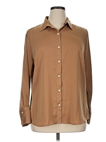Banana Republic Factory Store Long Sleeve Blouse (view 1)