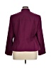 Anne Klein 100% Polyester Purple Blazer Size 16 - photo 2
