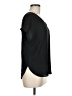 Ann Taylor LOFT 100% Polyester Black Short Sleeve Blouse Size M - photo 4