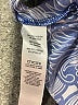 Chico's Paisley Blue 3/4 Sleeve T-Shirt Size Lg (2) - photo 8