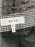Reiss Houndstooth Gray Formal Skirt Size 4 - photo 4
