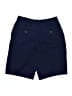Lands' End Solid Blue Cargo Shorts Size 8 - photo 2