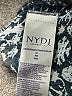 NYDJ 100% Polyester Metallic Silver Long Sleeve Blouse Size XL - photo 8