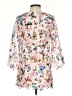 Boston Proper 100% Polyester Ivory Casual Dress Size XS - photo 2