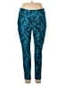 Tangerine Print Blue Active Pants Size XXL - photo 1