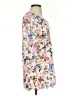 Boston Proper 100% Polyester Ivory Casual Dress Size XS - photo 4
