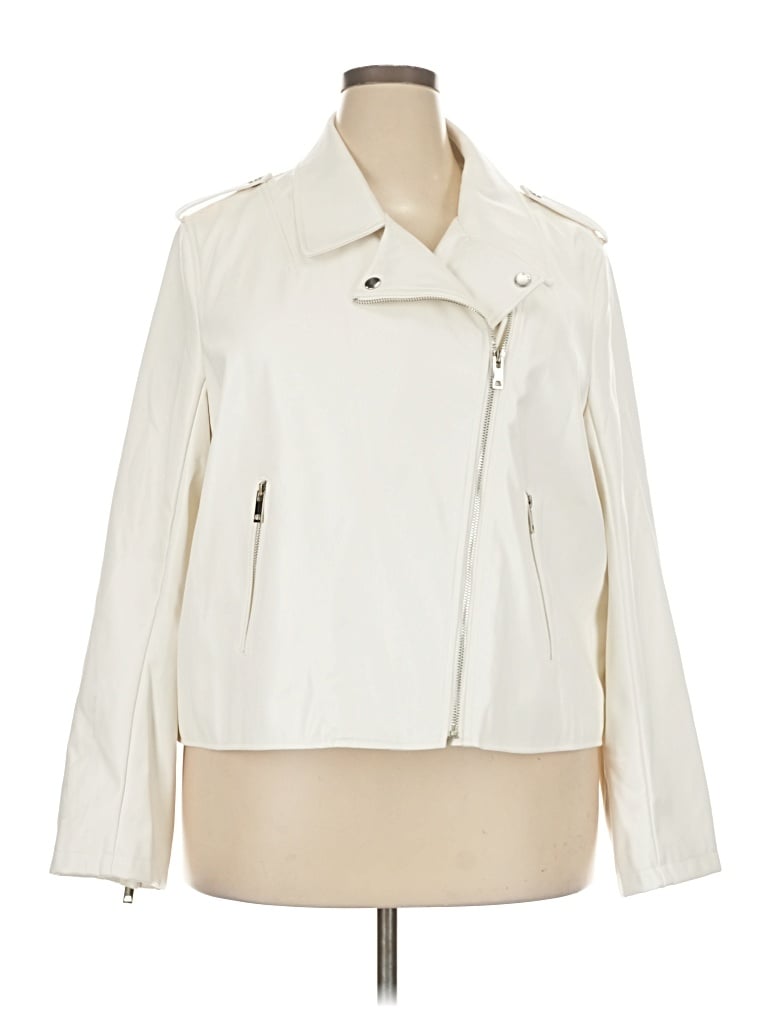 Pre-owned The Drop Jacket In Ivory
