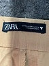 Zara Solid Tan Casual Pants Size XS - photo 7
