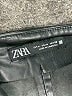 Zara Metallic Black Skort Size M - photo 3