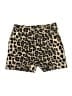 Zara Basic Animal Print Gold Shorts Size M - photo 1