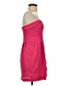 BCBGeneration 100% Polyester Solid Pink Cocktail Dress Size 2 - photo 4