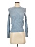 Aqua 100% Cashmere Blue Cashmere Pullover Sweater Size S - photo 1