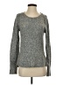 Lou & Grey Metallic Gray Pullover Sweater Size S - photo 1
