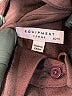 Equipment 100% Polyester Burgundy Long Sleeve Blouse Size XS - photo 7