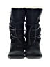 Ugg 100% Leather Black Boots Size 7 - photo 2
