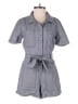 Urban Outfitters 100% Cotton Plaid Gray Romper Size XS - photo 1
