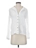 Easy Clothes White Long Sleeve Blouse Size S - photo 1