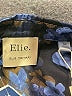 Elie Tahari 100% Polyester Floral Blue Long Sleeve Blouse Size S - photo 7