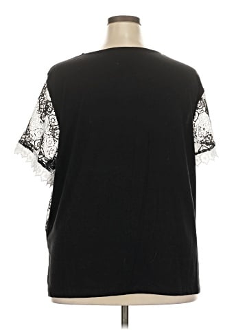 Alfred Dunner Short Sleeve Blouse (view 2)