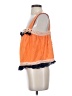 OndadeMar 100% Rayon Orange Sleeveless Blouse Size S - photo 5