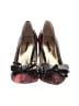 J. Renee Plaid Red Heels Size 9 - photo 2