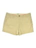 Old Navy Solid Tan Yellow Khaki Shorts Size 12 - photo 1