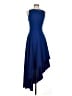Halston Heritage 100% Polyester Blue Cocktail Dress Size 2 - photo 1