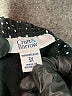 Croft & Barrow Polka Dots Black Casual Pants Size 3X - photo 4