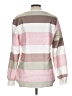 Unbranded Color Block Pink Pullover Sweater Size L - photo 2